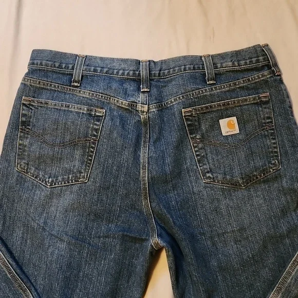 CARHARTT relaxed fit blue jeans 40x32 - Picture 11 of 12